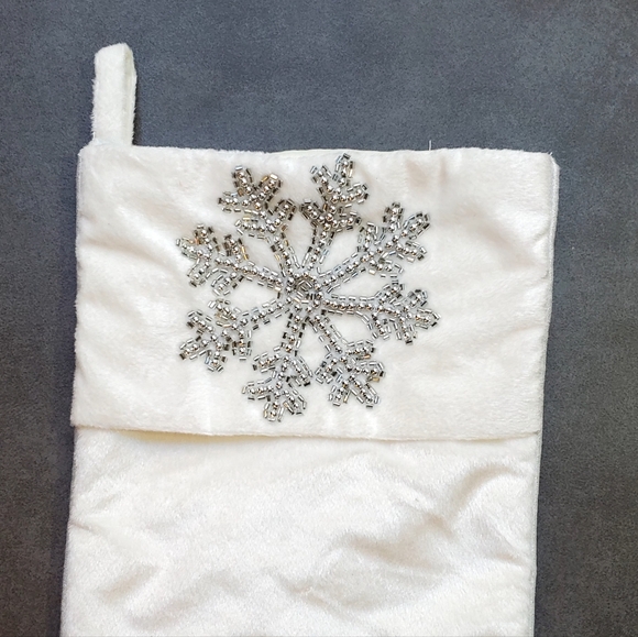 Luxe Habitat Beaded Stocking - Picture 2 of 9